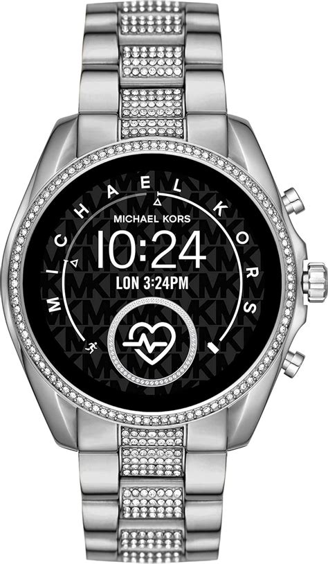 michael kors access watch silver.